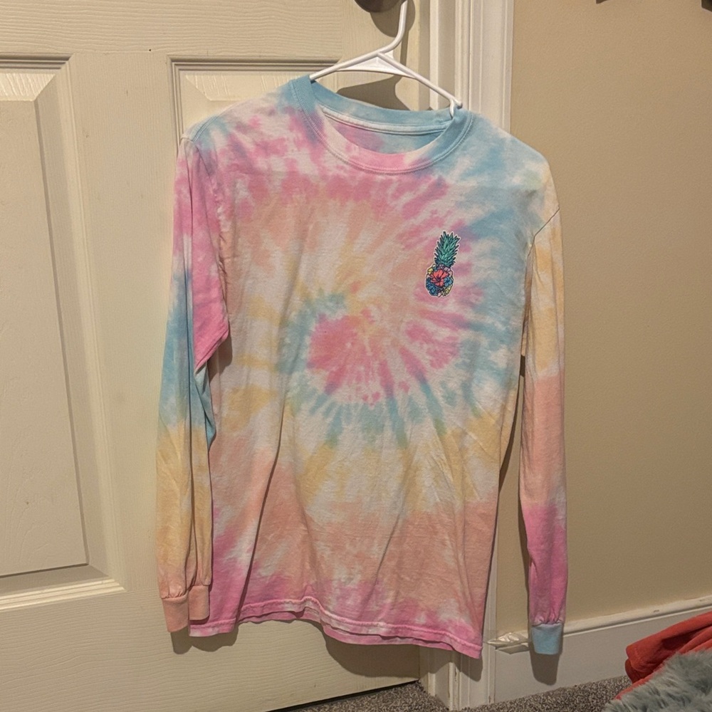 Simply Southern Pastel Tie-Dye Long Sleeve Tee